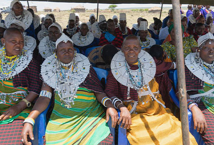 Maasai women community